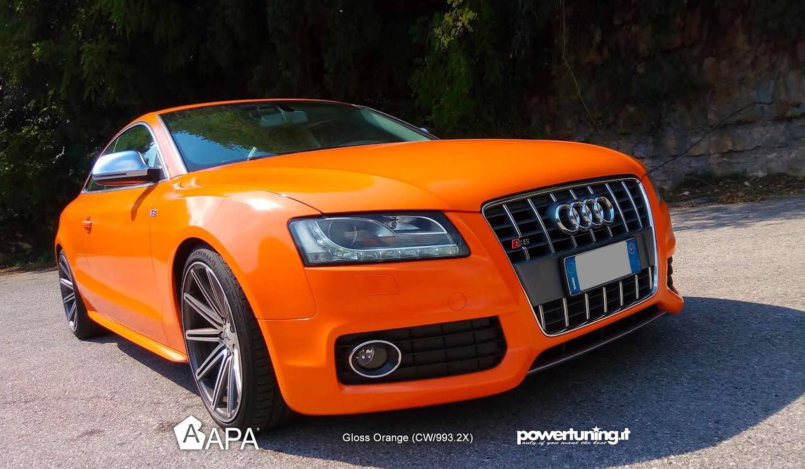 APA JP/993.2 – Gloss Orange – Vinyles Covering Brillants APA® voiture