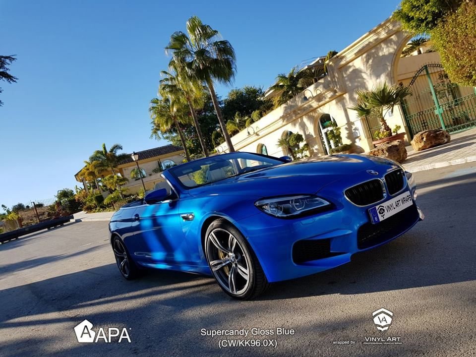 APA JP/KK96 – Gloss Candy Blue – Vinyles Covering Brillants APA® voiture