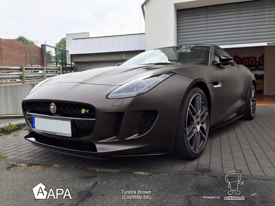 APA JP/R89.8 – Satin Metal Tundra Brown – Vinyles Covering Satinés APA® voiture