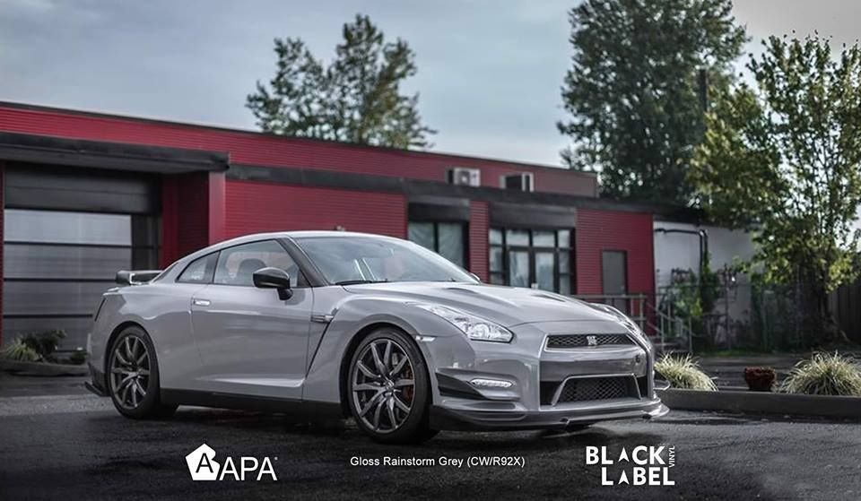 APA JP/R92 – Gloss Rainstorm Grey – Vinyles Covering Brillants APA® voiture