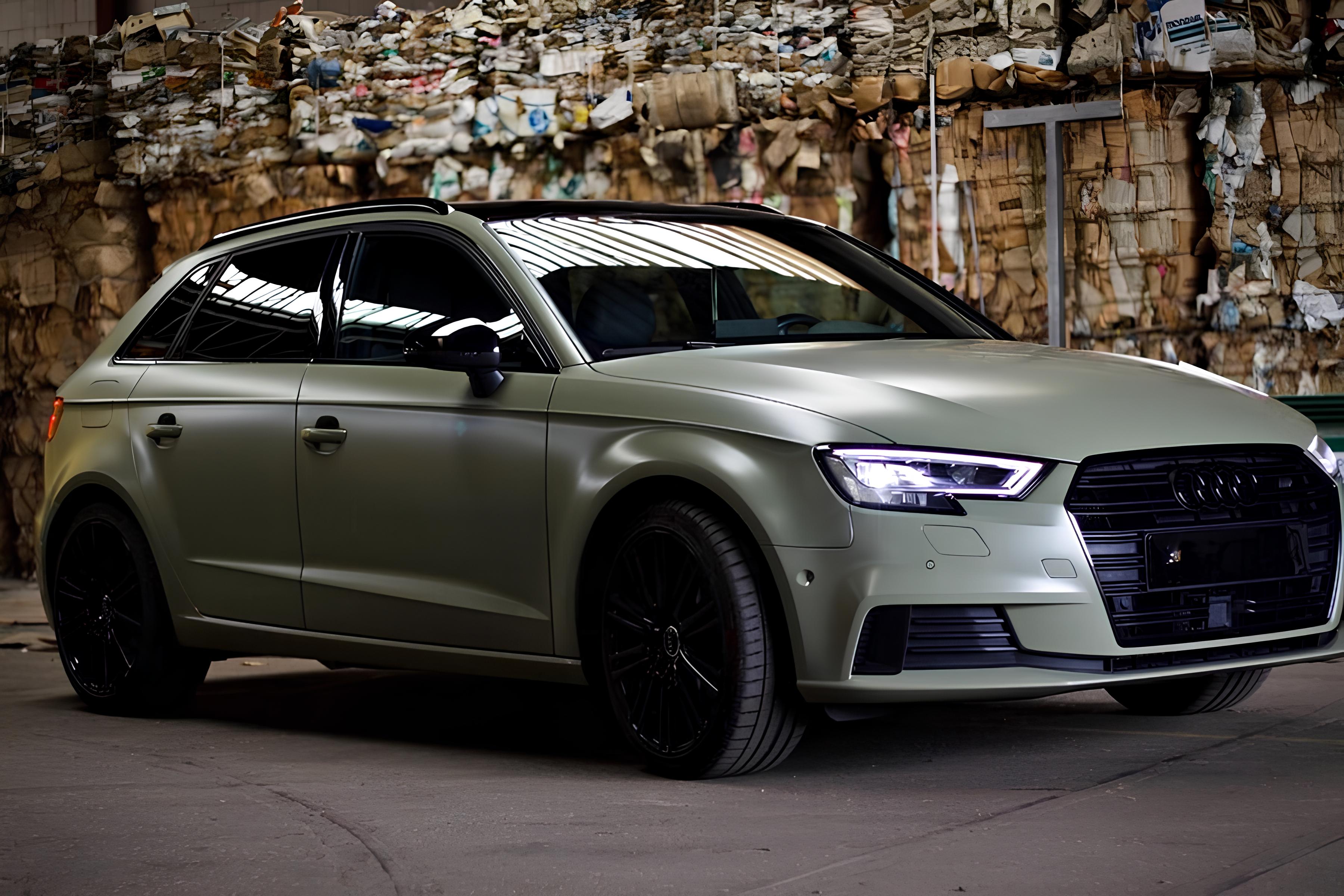 Avery SWF – Vert Khaki Satiné – Vinyles Covering Satinés Avery Dennison® SWF voiture