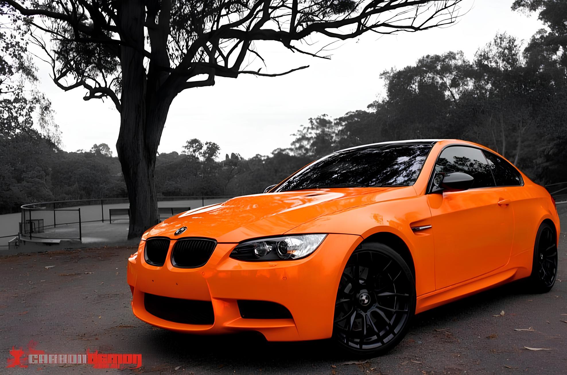 Avery SWF – Orange Brillant – Vinyles Covering Brillants Avery Dennison® SWF voiture