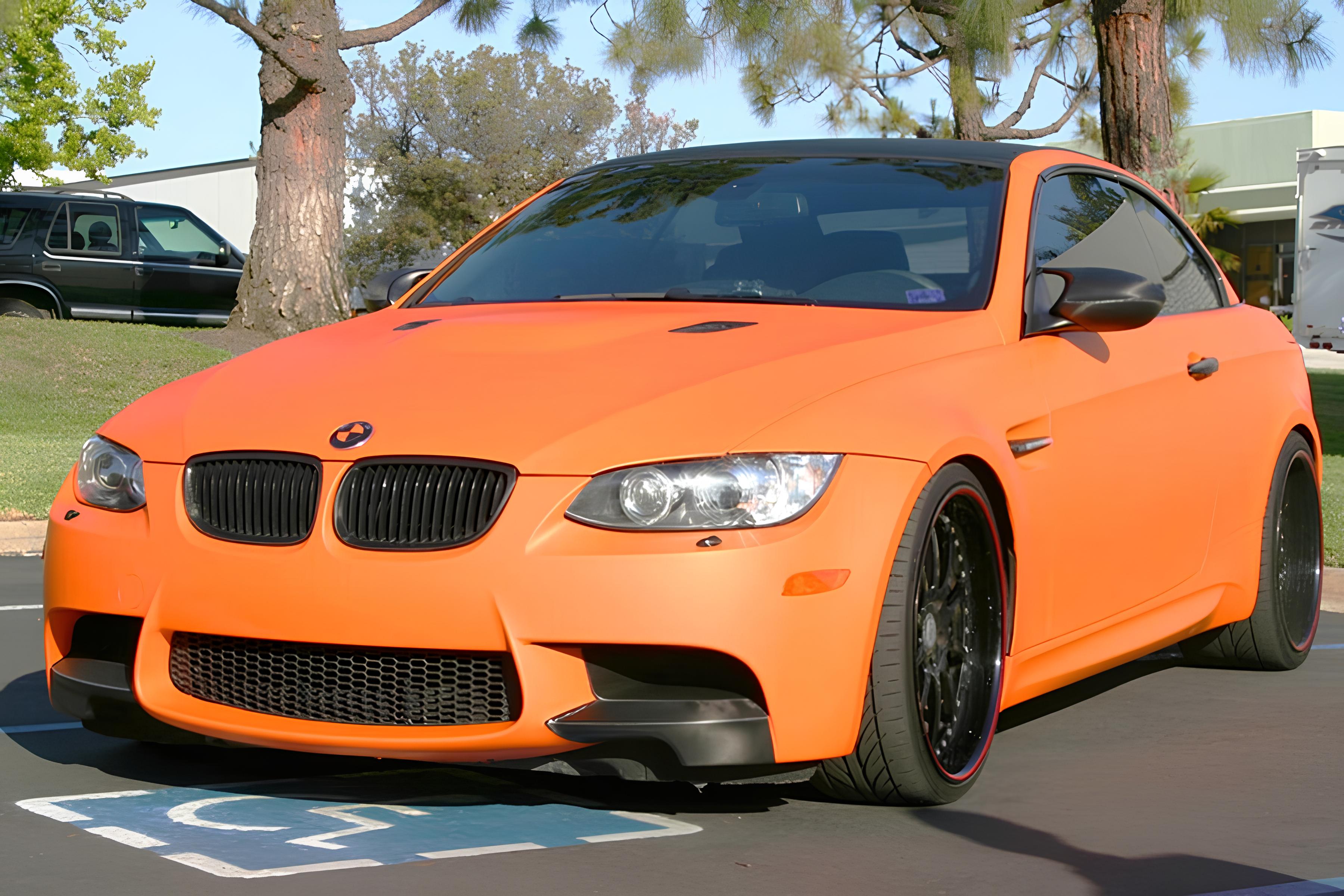 Avery SWF – Orange Mat – Vinyles Covering Mats Avery Dennison® SWF voiture