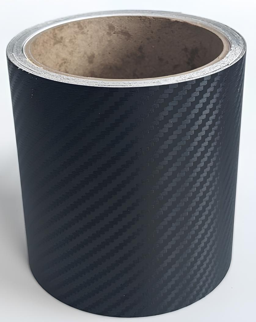 Bande de Déchromage 10 cm – Carbone – bande déchromage Carbone 3D Carbone noir