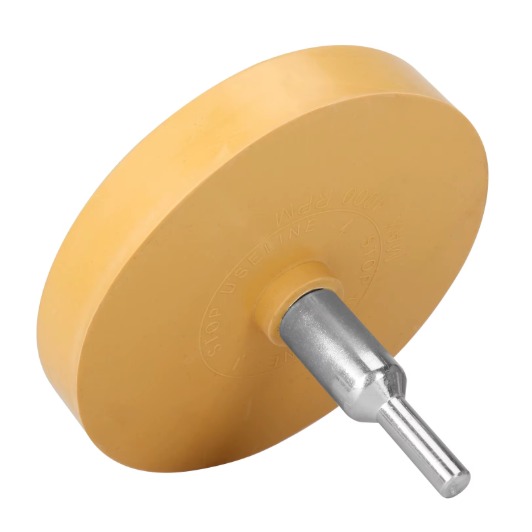 Disque gomme anti-adhésif — pour perceuse