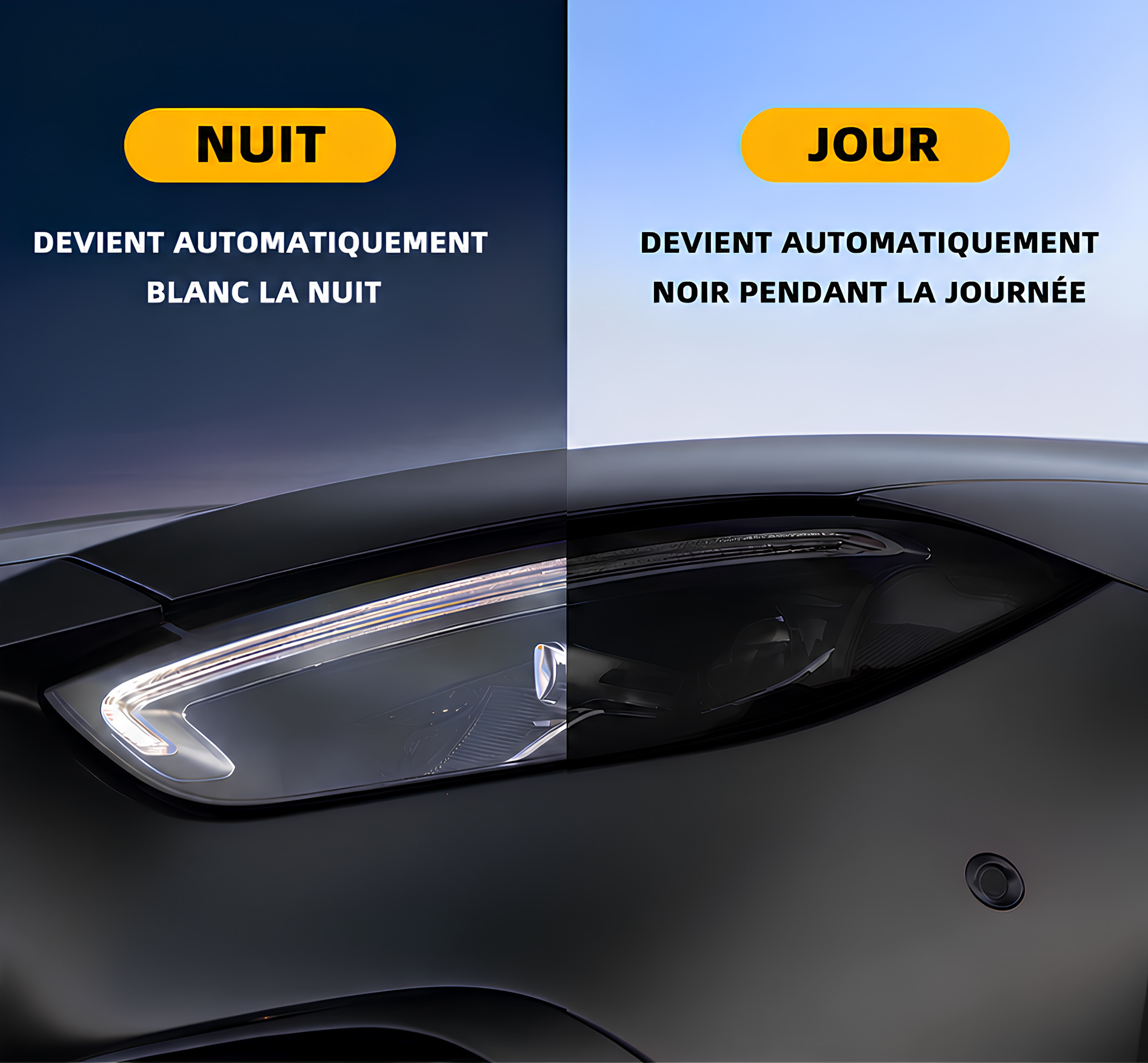 Film PPF Photochromique Fumé – Optiques Jour/Nuit – film PPF Photochromique (transparent → fumé UV) The Wrap Shop