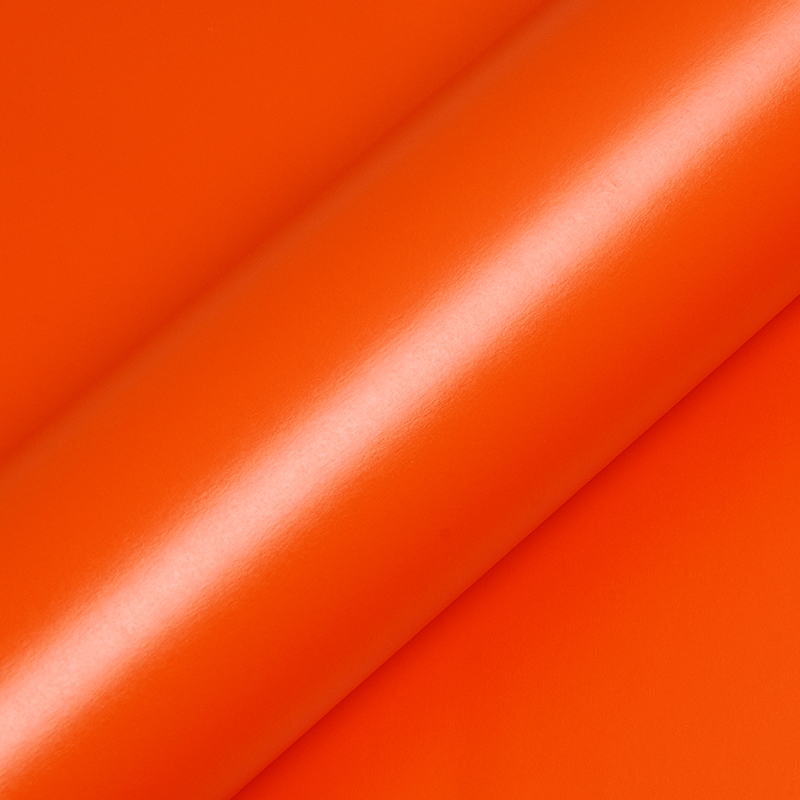 Hexis Skintac HX20165M – Mandarin Red Matt – Vinyles Covering Mats Hexis Skintac voiture