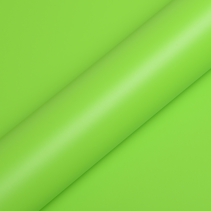 Hexis Skintac HX20266S – Acid Green Satin – Vinyles Covering Satinés Hexis Skintac voiture
