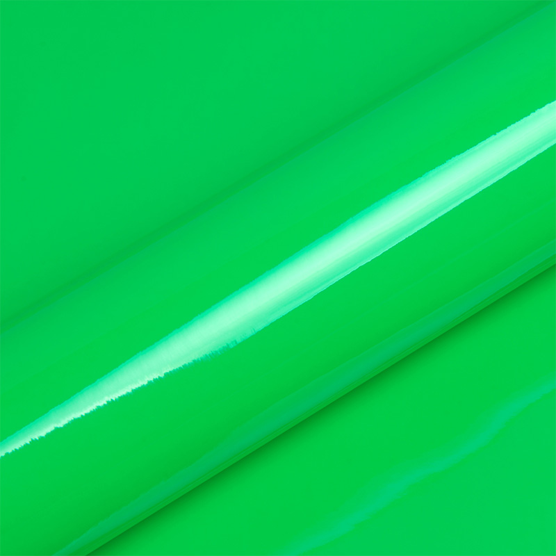 Hexis Skintac HX20612B – Fluorescent Green Gloss – Vinyles Covering Brillants Hexis Skintac voiture