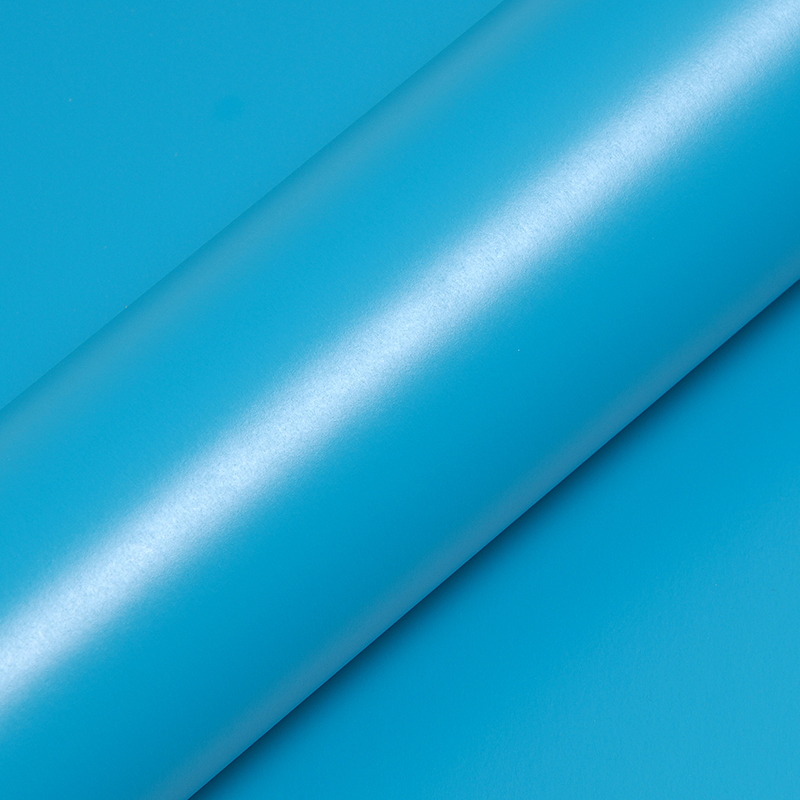 Hexis Skintac HX20BTUM – Turquoise Blue Matt – Vinyles Covering Mats Hexis Skintac voiture