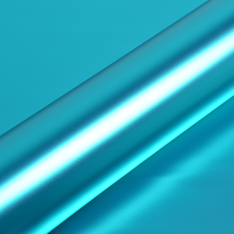 Hexis Skintac HX30SCH11S – Super Chrome Light Blue Satin – Vinyles Chromés & Miroir Hexis Skintac voiture
