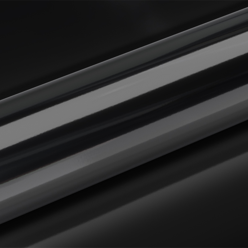 Hexis Skintac Deep Black Gloss, film covering noir brillant